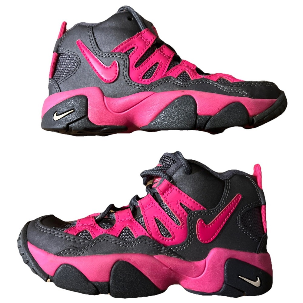 Nike Slant Mid Toddler Size 11c Pink Gray Athletic‎ Shoes